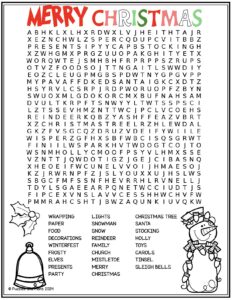 Keep the holiday spirit alive in your classroom with a Christmas word search! This free word search printable is a great way to mix learning with fun. Save this pin for ready-to-use holiday word search worksheets.