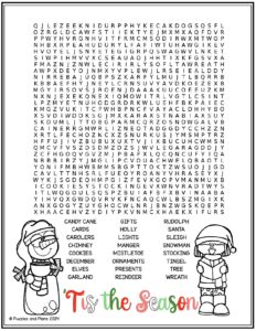 Teach vocabulary with holiday cheer using a Christmas word search! This free printable activity is perfect for keeping kids engaged during the festive season. Save this pin to have a holiday word search ready for your lessons.