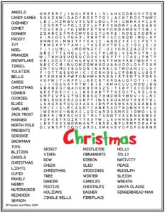 Make learning festive with this Christmas word search for kids! Perfect for vocabulary practice, this free word search keeps kids entertained and learning. Save this pin for easy holiday word searches to use in your lessons.