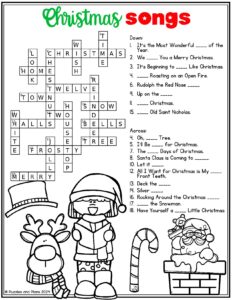 Holiday crosswords are a great way to combine learning and festive fun. This free Christmas song crossword puzzle helps students practice their vocabulary while celebrating holiday tunes. It’s an engaging way to keep kids entertained and learning during the season. Save this pin now to access the free printable whenever you need a quick, holiday-themed activity. Perfect for classrooms and homeschool settings.