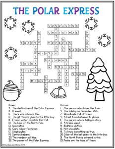 Bring the magic of *The Polar Express* to your holiday lessons with this engaging activity. This free crossword puzzle is perfect for reinforcing vocabulary and comprehension while celebrating the season. Teachers and homeschoolers can use it to add a fun, educational twist to their holiday plans. Save this pin to access the free printable whenever you need a festive learning activity. Ideal for creating a memorable holiday experience for kids.