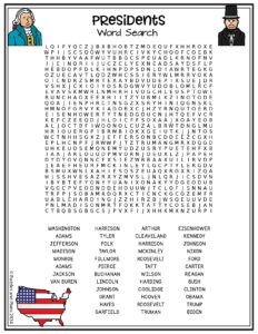 presidents-day-word-search-puzzles_names